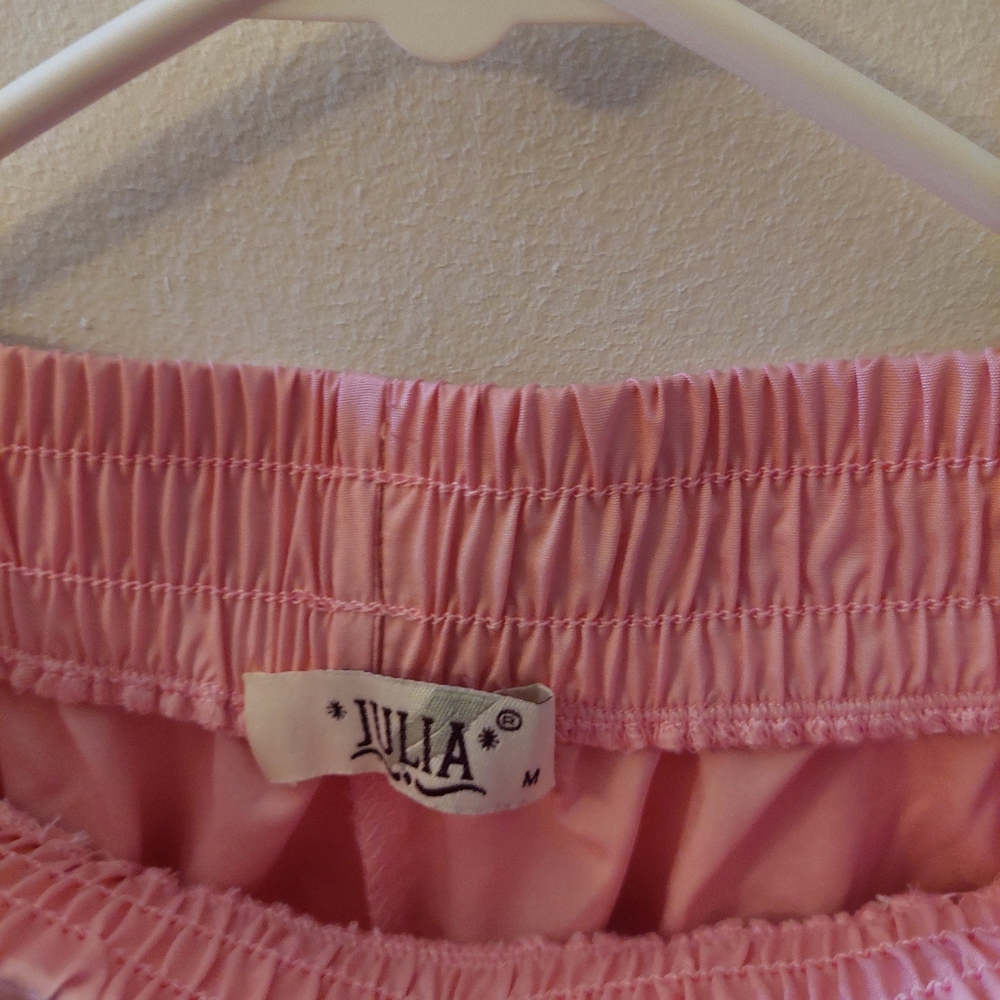 Pink linen pants - Picture 2 of 3